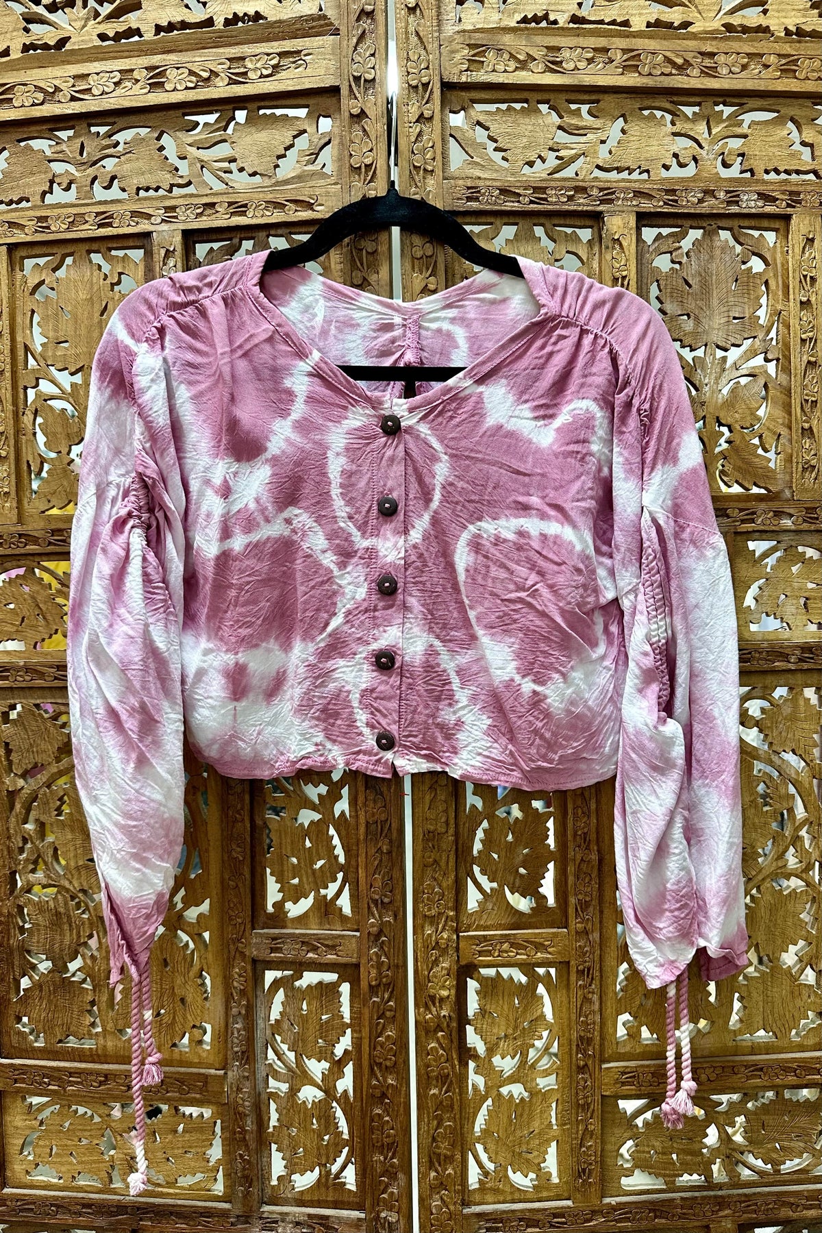 Tie Dye Anemone Blouse - Sample Sale