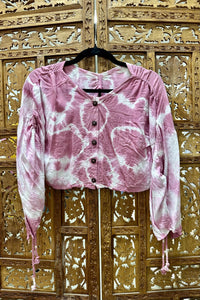 Tie Dye Anemone Blouse - Sample Sale