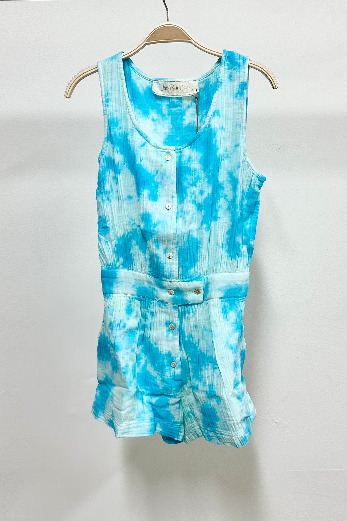 Tie Dye Linus Romper