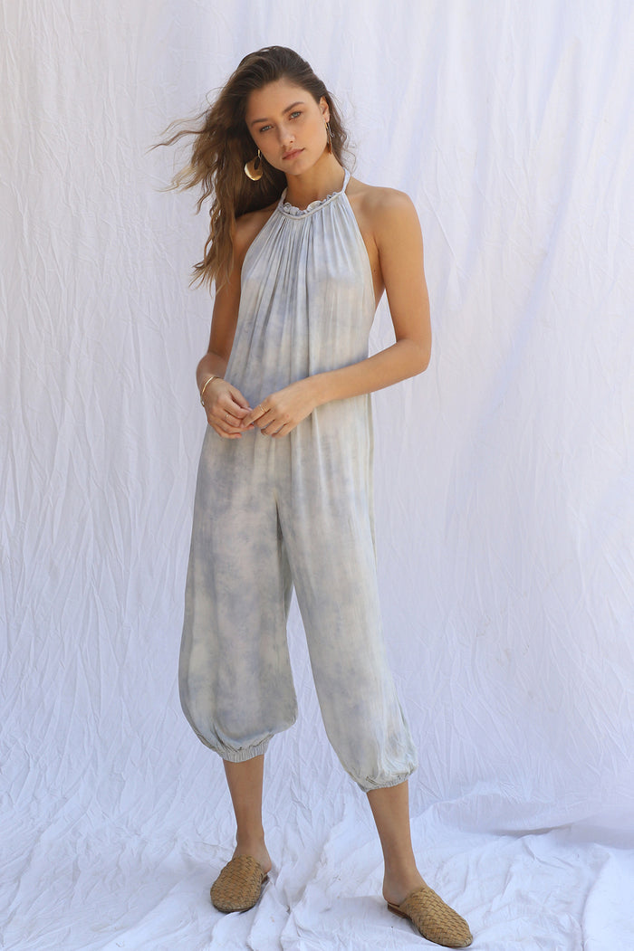 Tie Dye Two Bunch Palms Jumpsuit