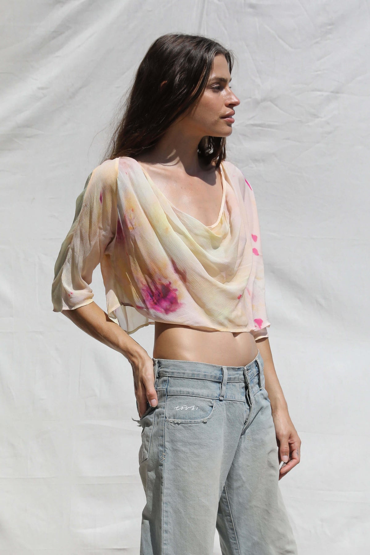 Afterglow Drape Top