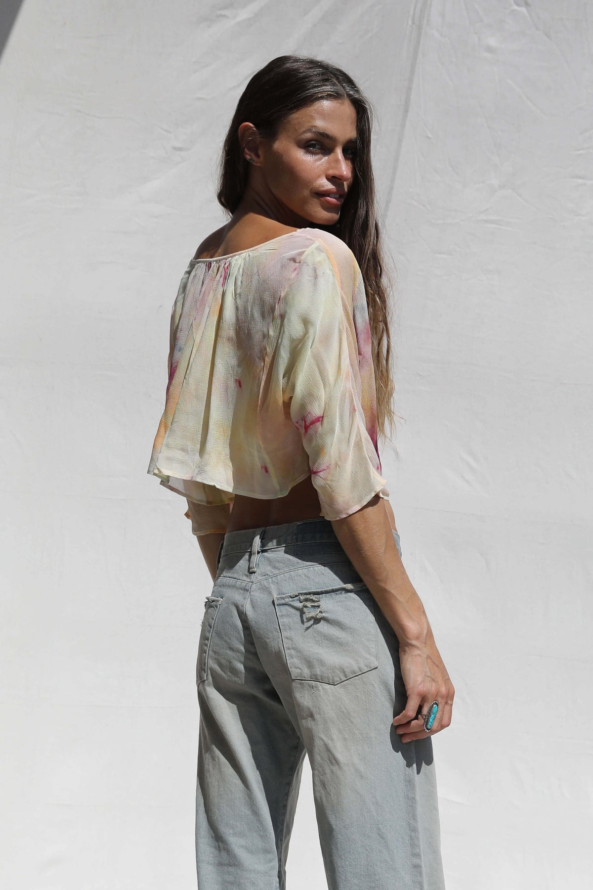 Afterglow Drape Top