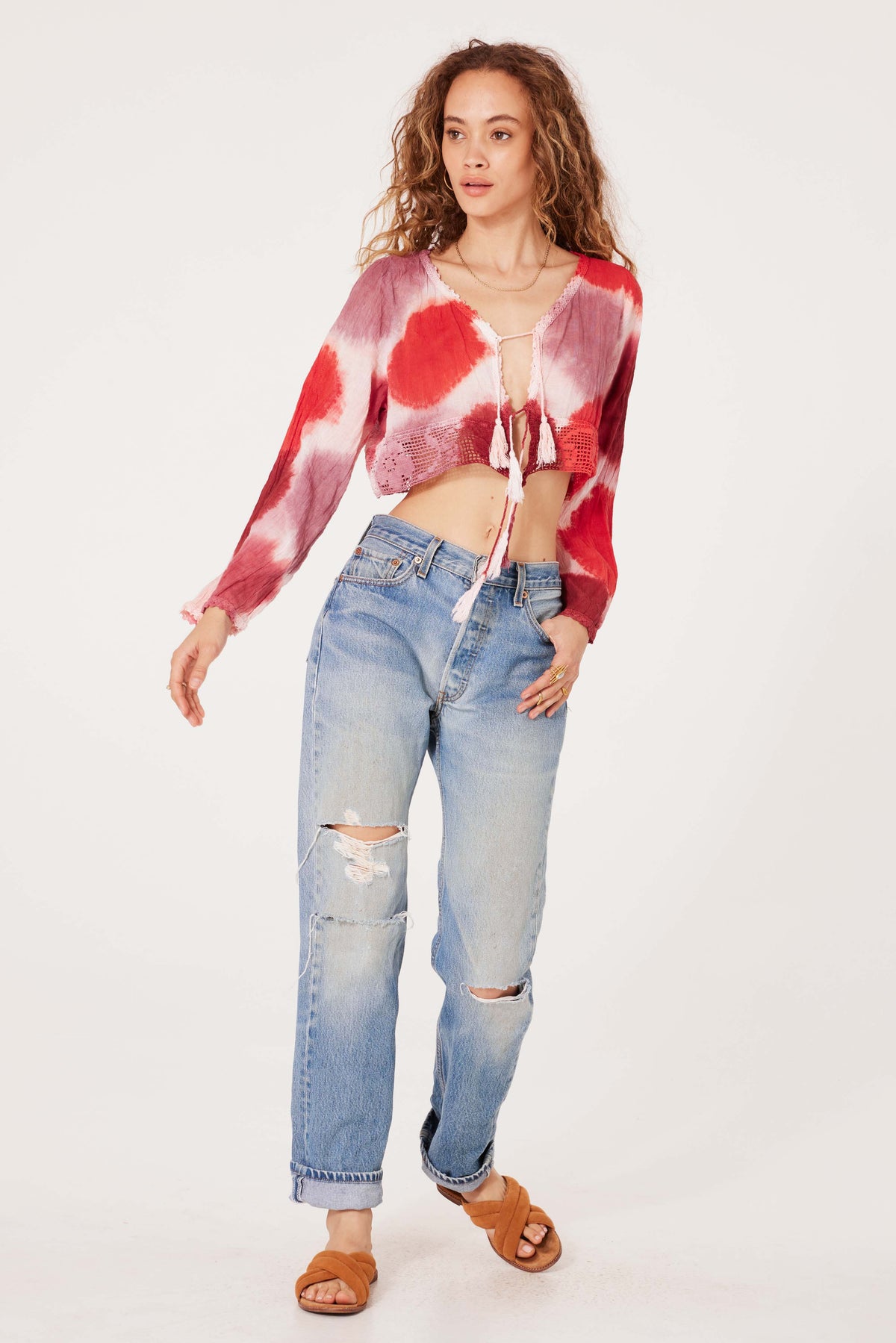 Tie Dye Aria Top