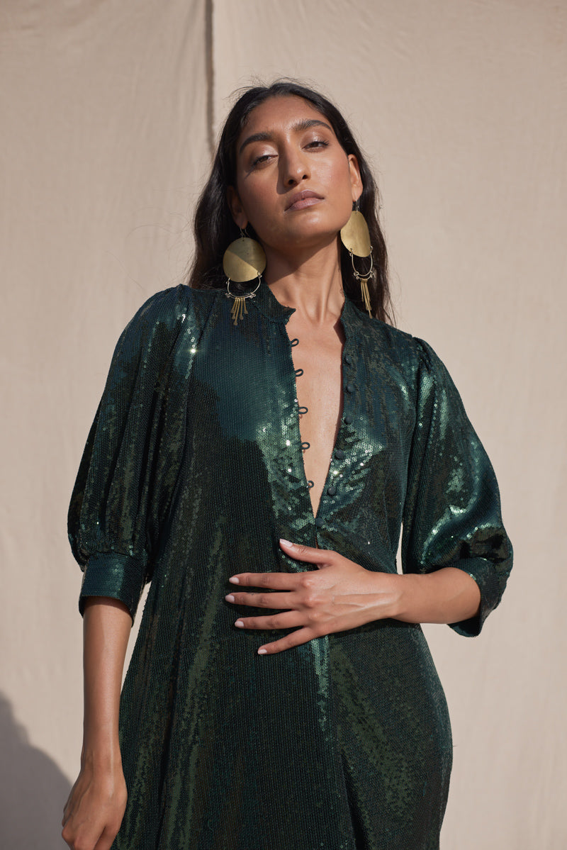 Constellation Saloon Maxi Dress - Sample Sale