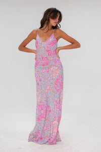 Garden Party Skinny Dip Maxi Slip