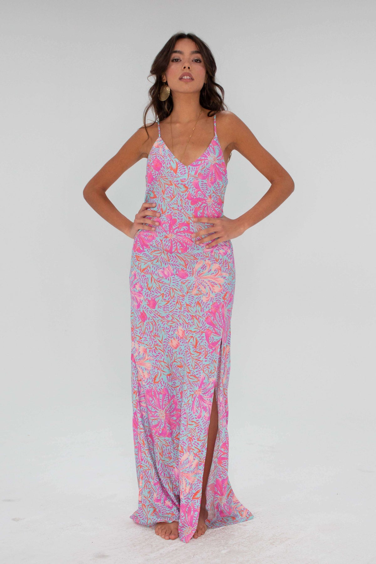 Garden Party Skinny Dip Maxi Slip