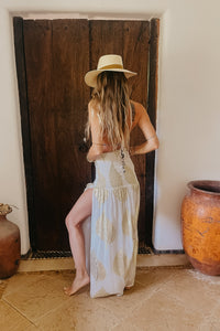 Gold Leaf Lia Maxi Skirt