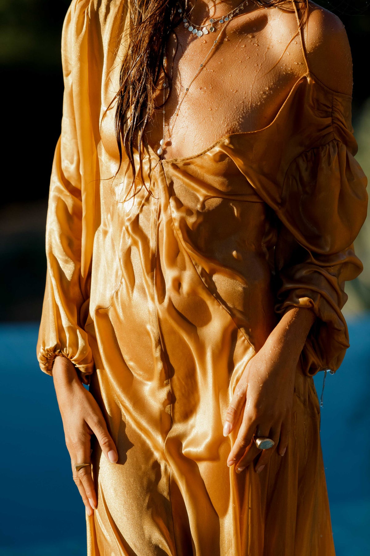 Golden Parade Maxi Dress