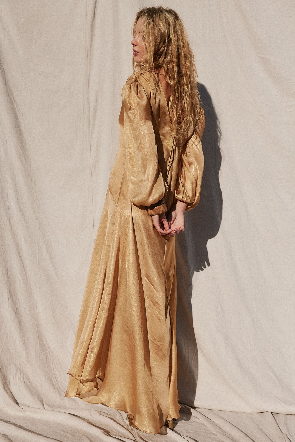 Golden Parade Maxi Dress