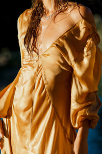 Golden Parade Maxi Dress