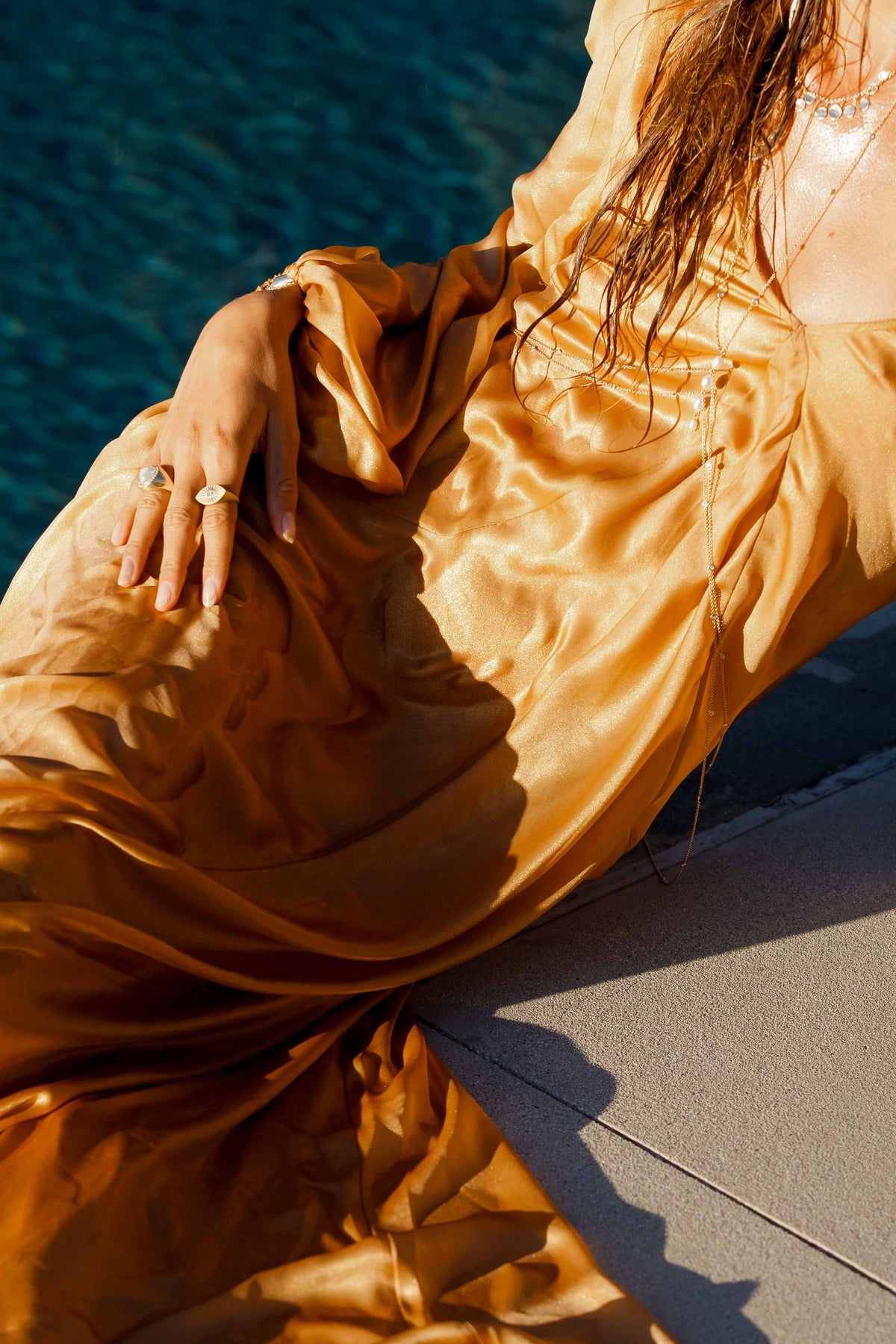 Golden Parade Maxi Dress