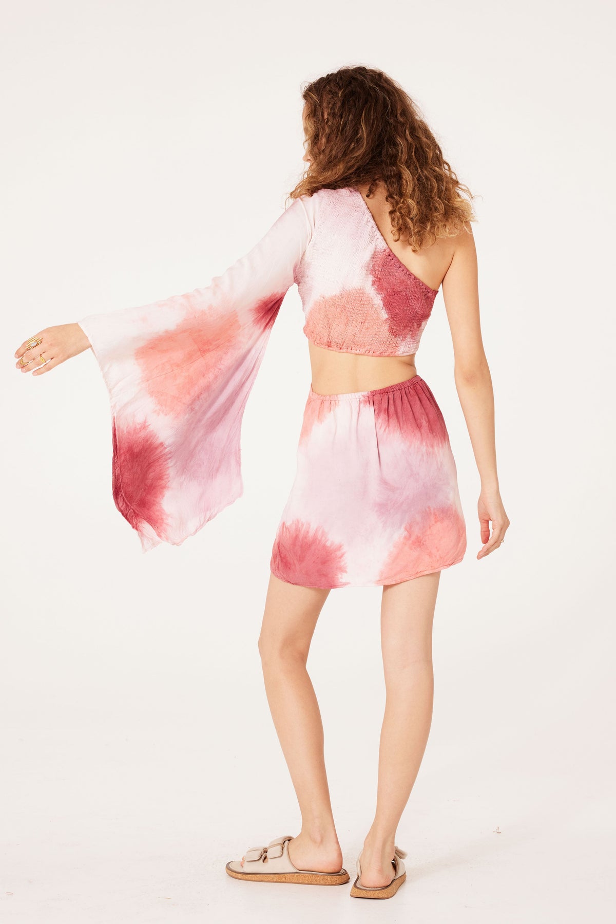 Tie Dye Golden Road Dress