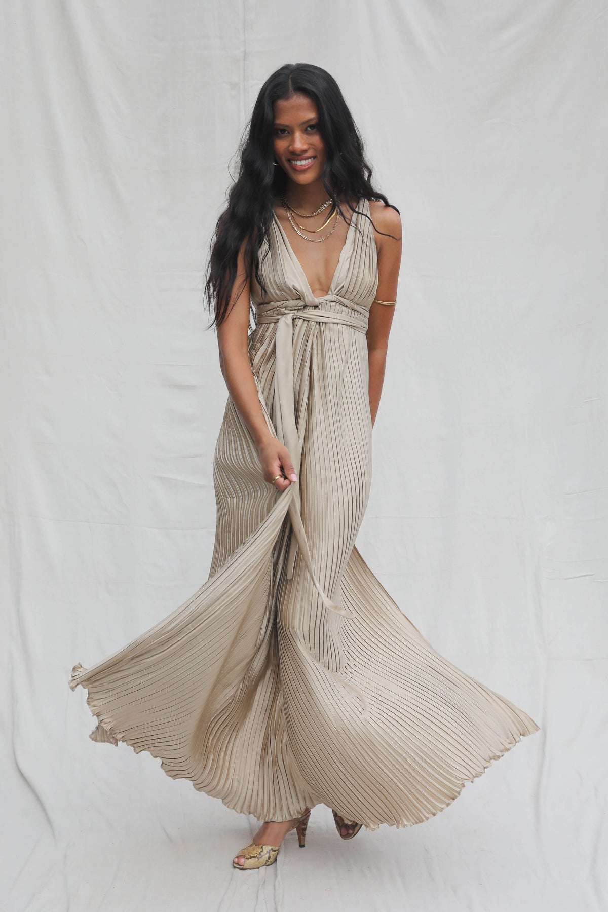 Heart Of Glass Maxi Dress