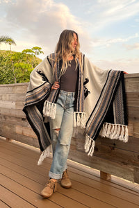 Llama Shawl Poncho