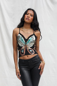 Monarch Crop Top