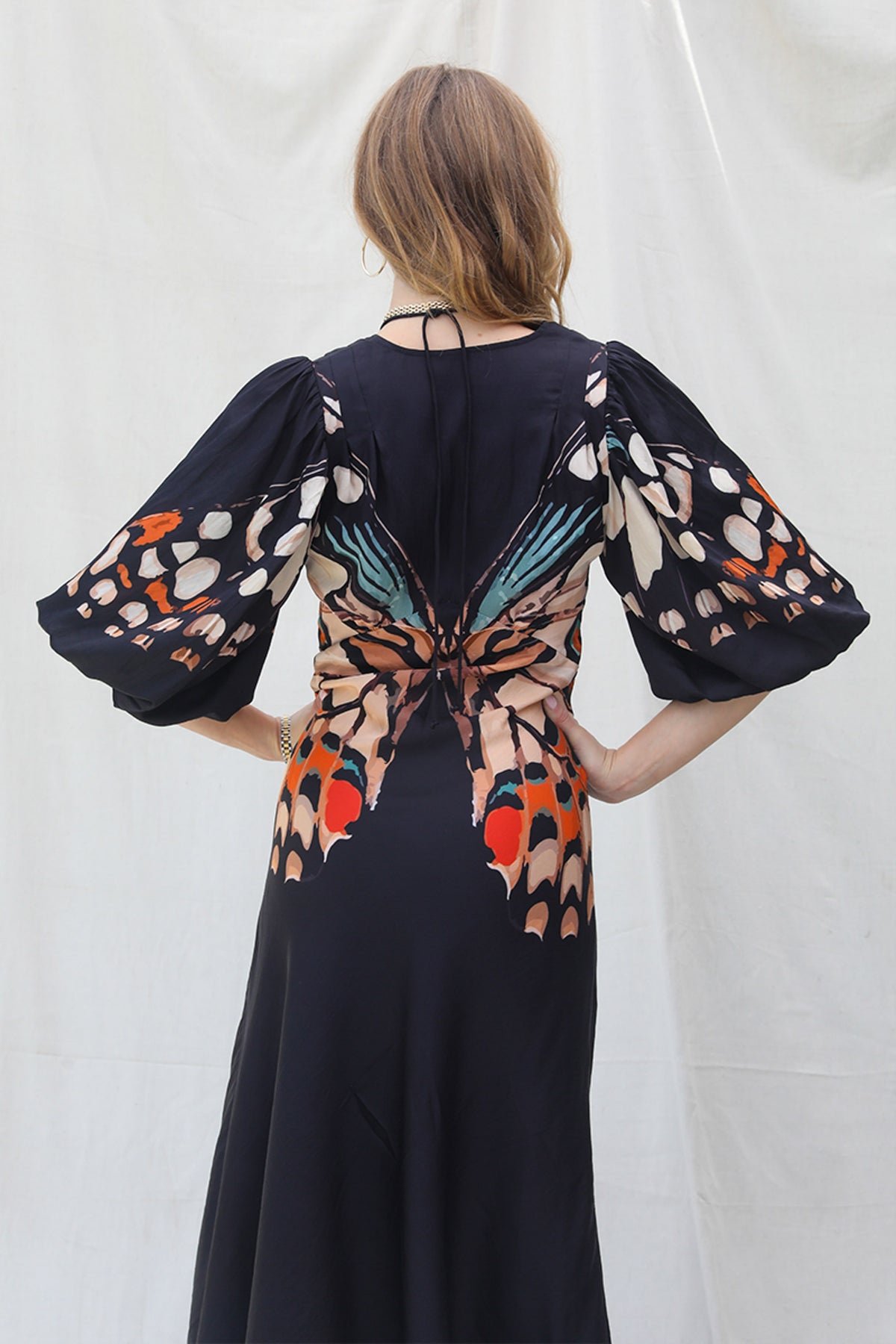 Morpho Midi Dress