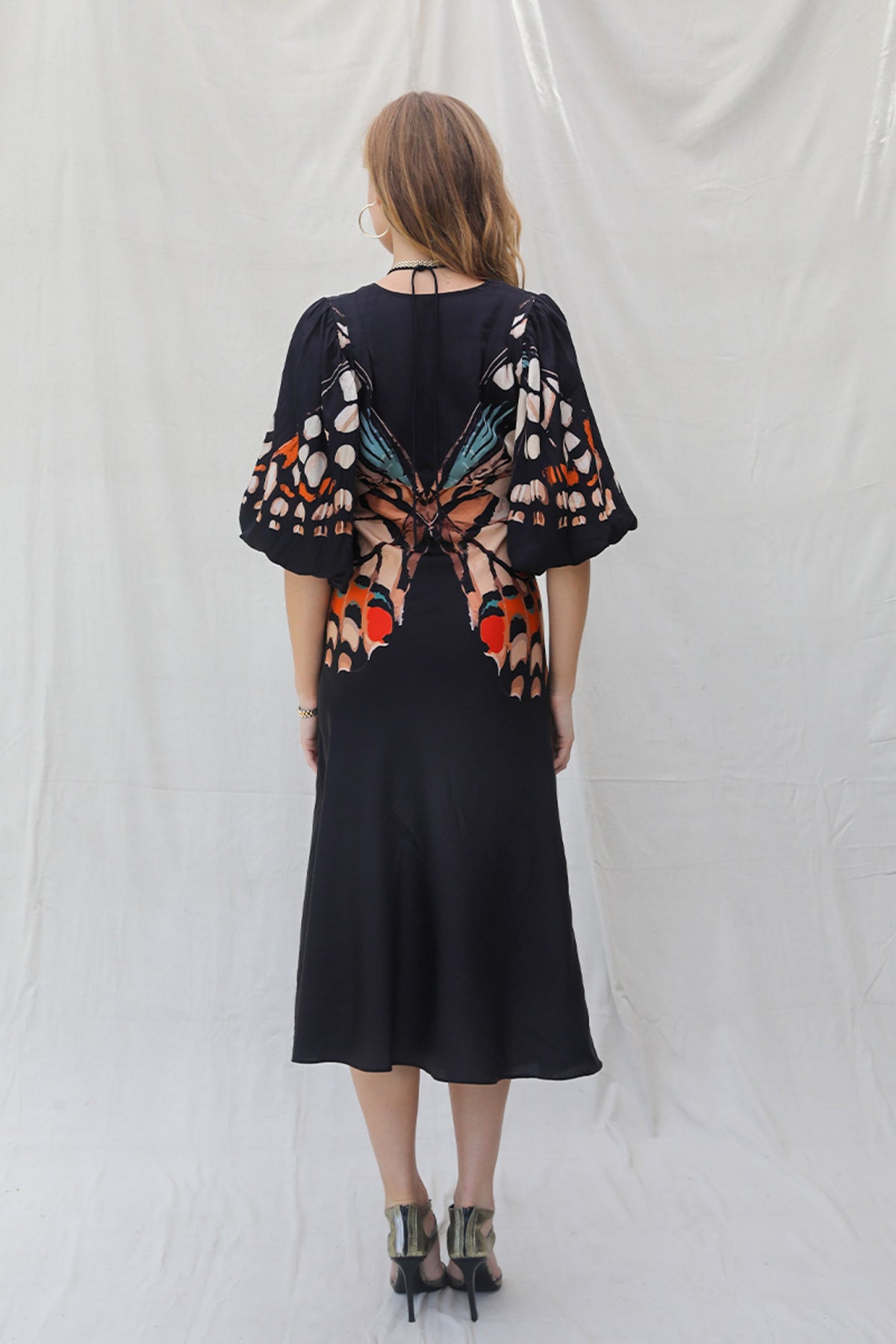 Morpho Midi Dress