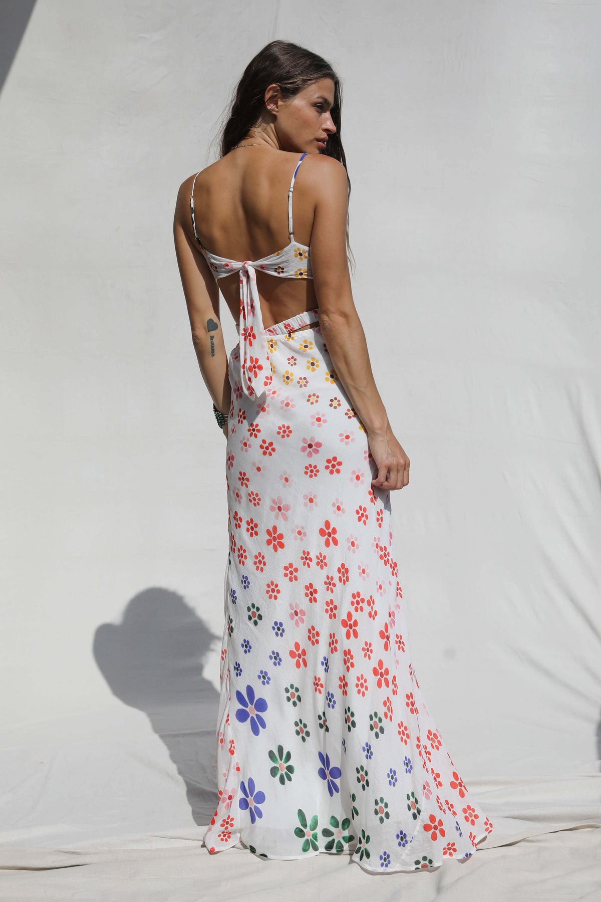 Painted Daisy Seine Maxi