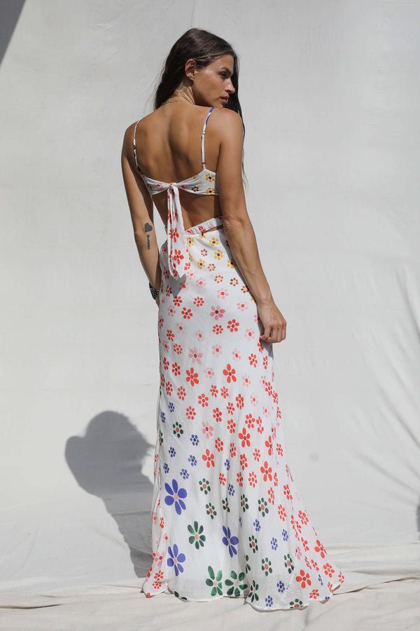 Painted Daisy Seine Maxi