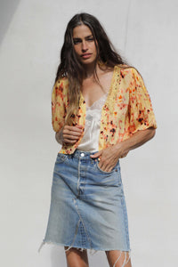 Petal Dye Paradise Top