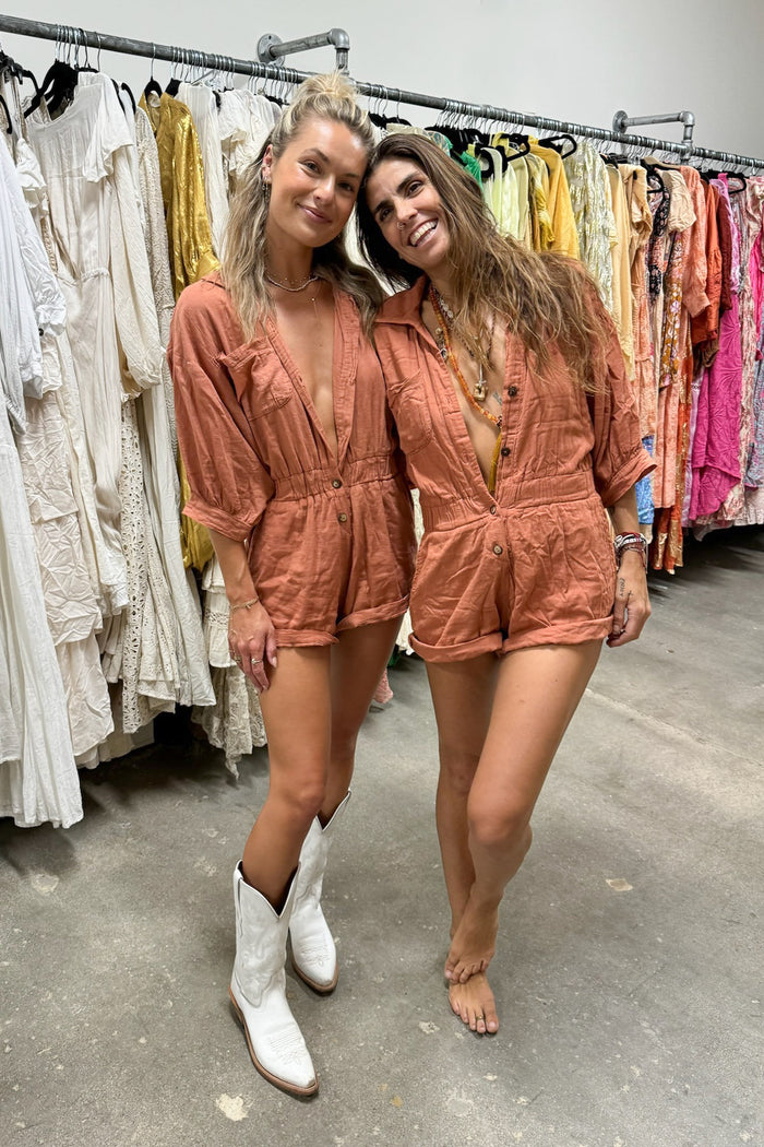 Zina Romper - Sample Sale