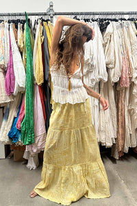 Tie Dye Songbird Maxi Skirt - Sample Sale