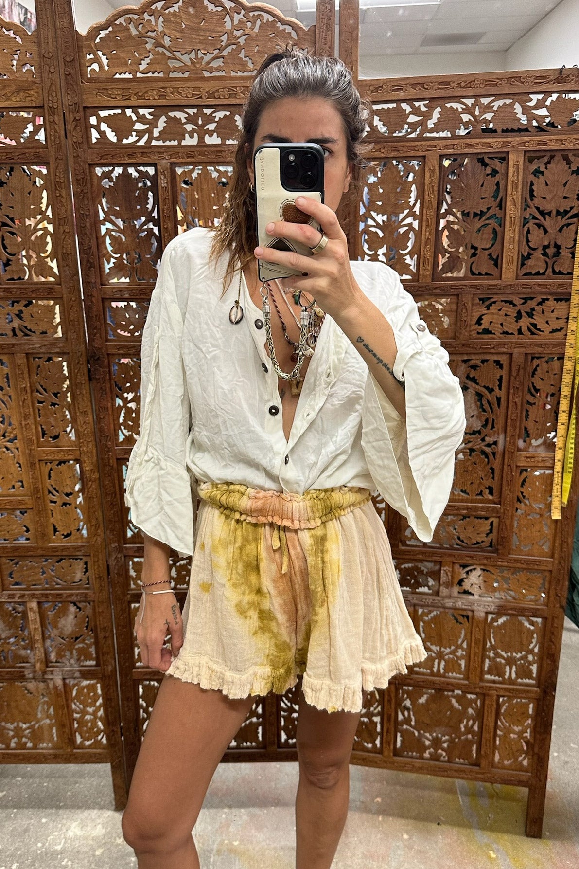 Tie Dye Crosby Shorts - Sample Sale