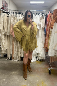 Tie Dye Rio Phoenix Mini Robe - Sample Sale