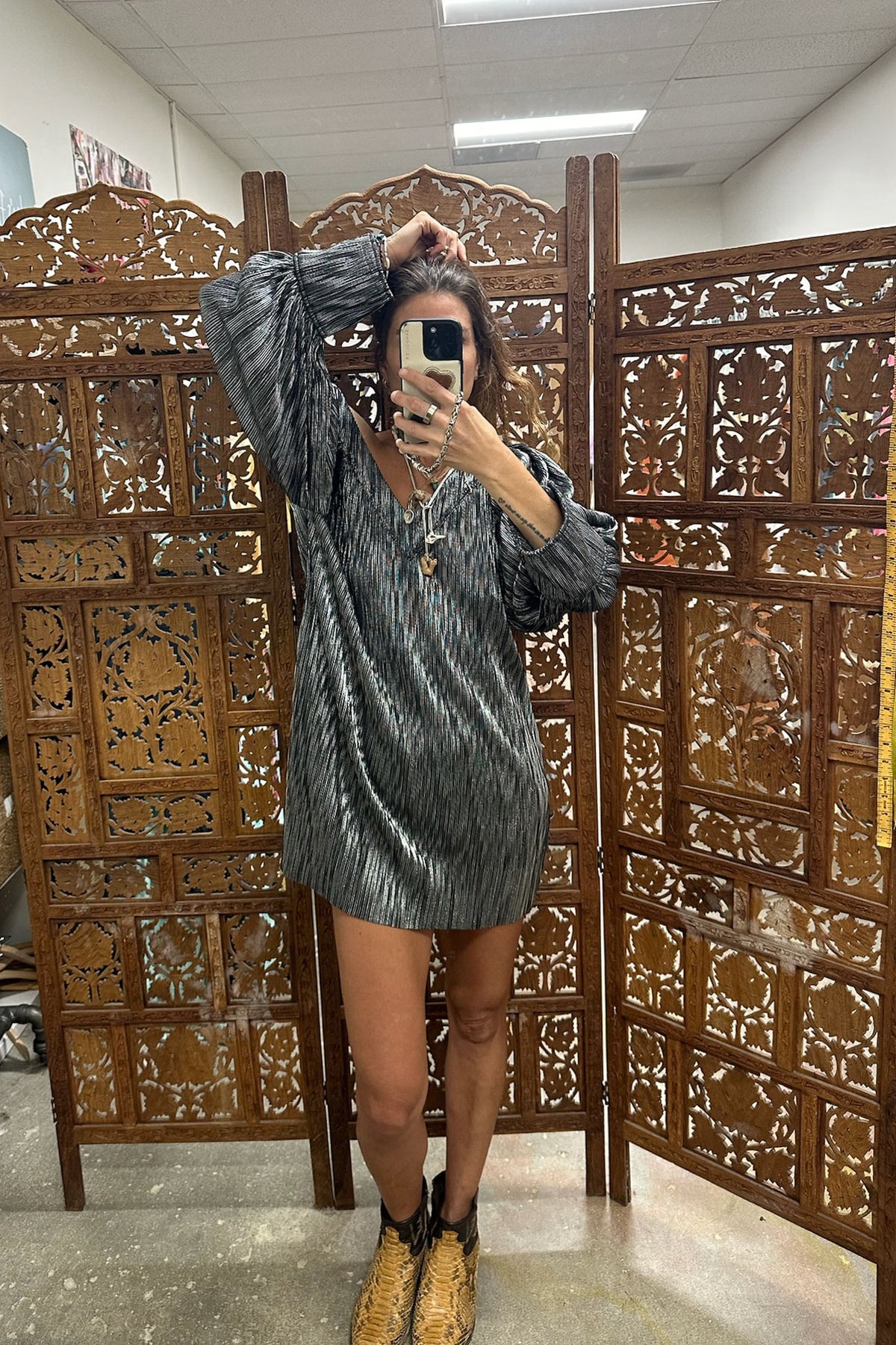 Elixir Offerings Mini Dress - Sample Sale