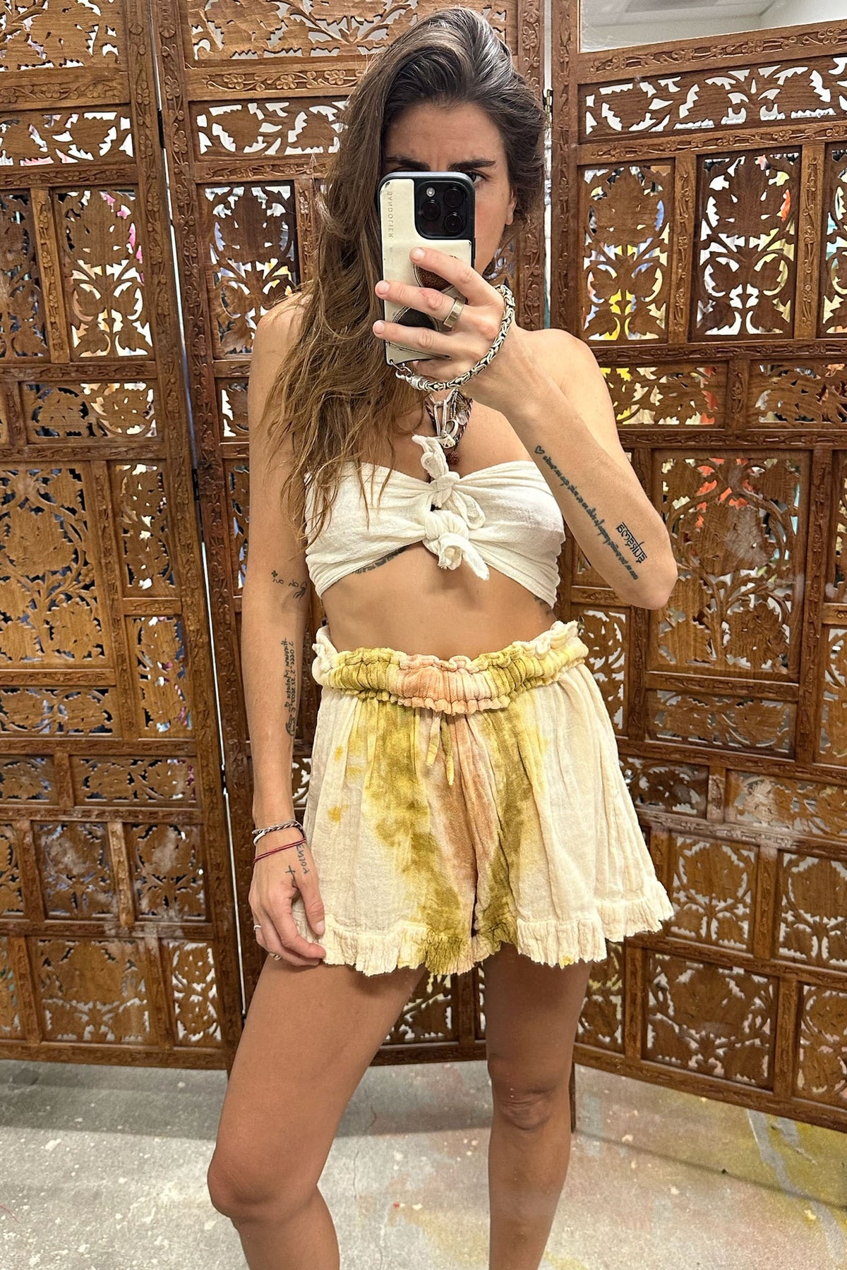 Tie Dye Crosby Shorts - Sample Sale