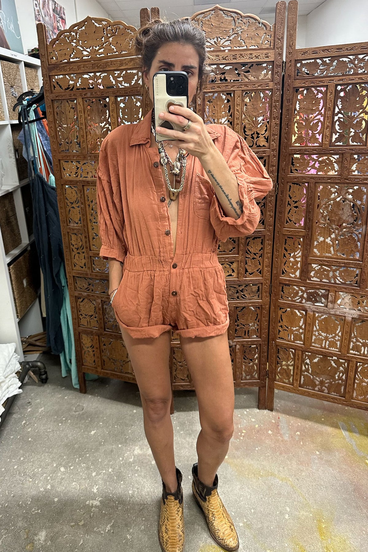 Zina Romper - Sample Sale