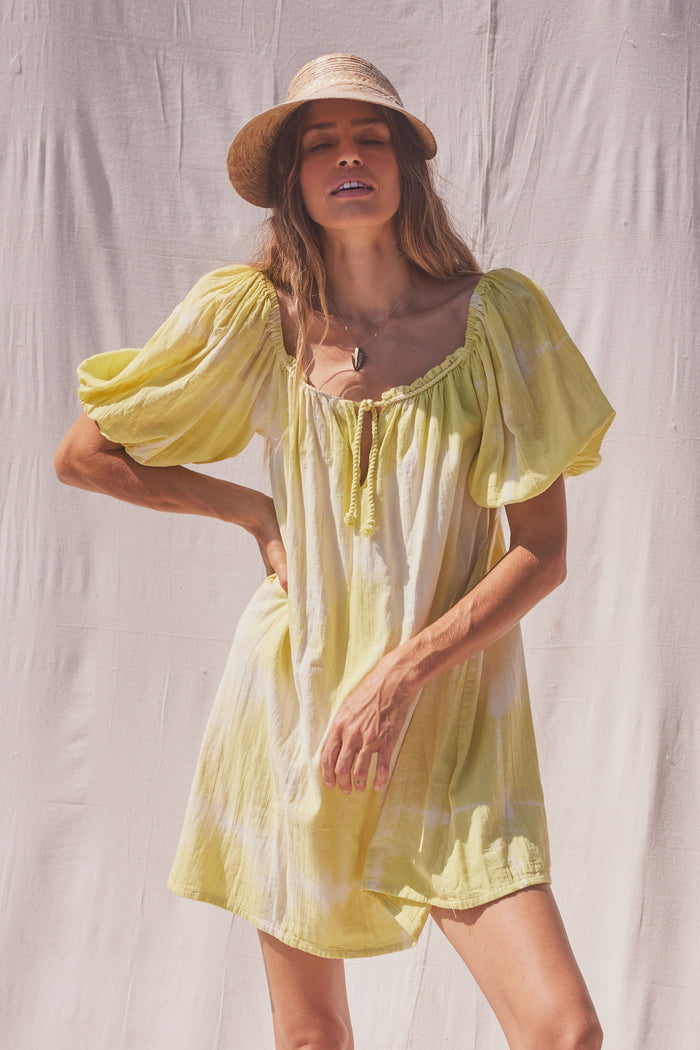 Tie Dye Jardin Mini Dress - Sample Sale