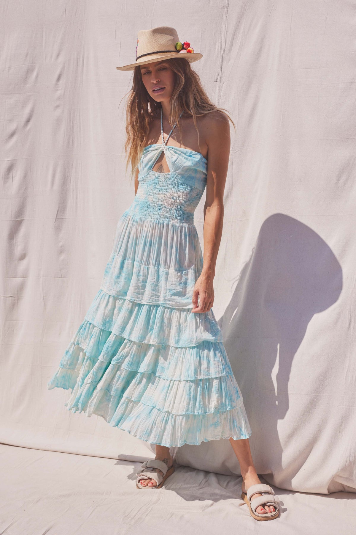 Tie Dye Monet Midi Dress