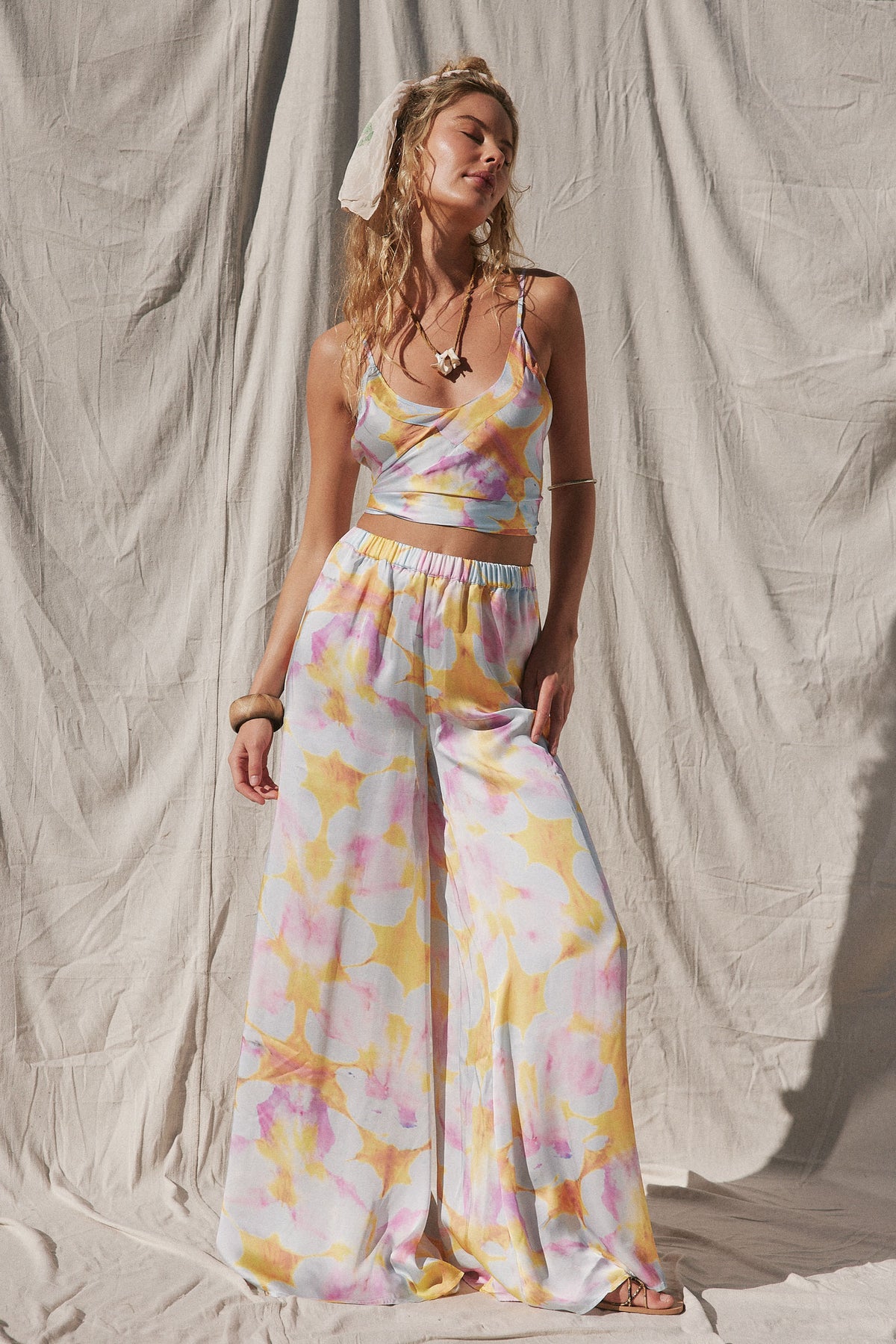 Wave Wide Leg Pant