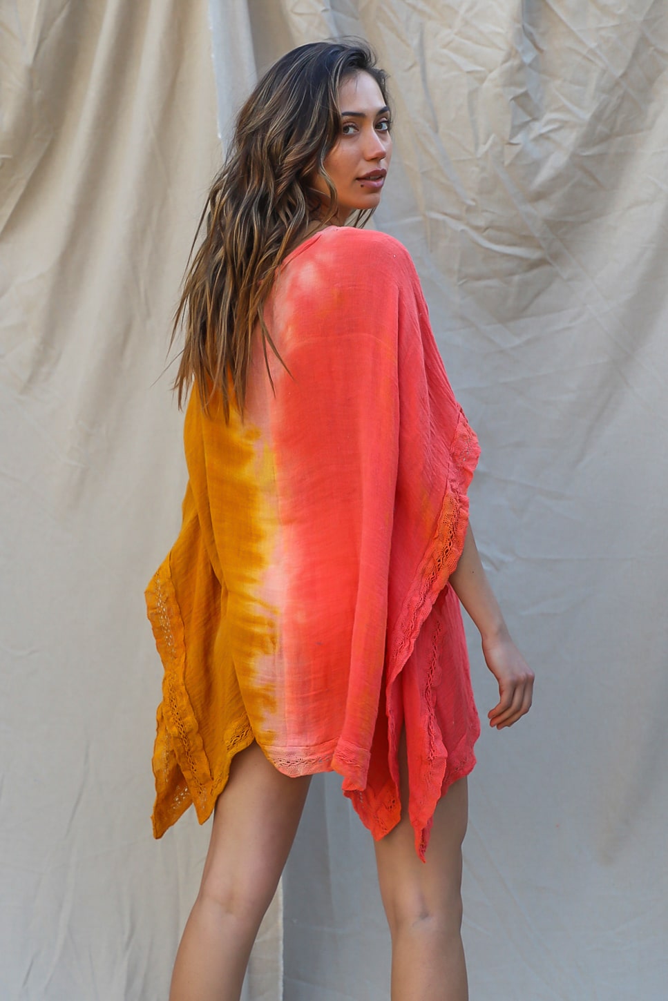 Tie Dye Valensole Kimono - Sample Sale