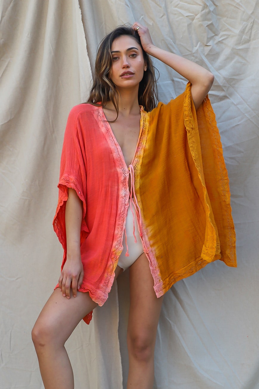 Tie Dye Valensole Kimono - Sample Sale