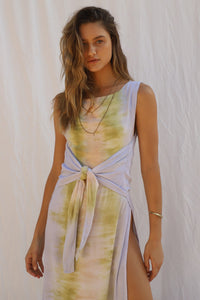 Tie Dye Rio Walk Of Fame Kaftan - Sample Sale