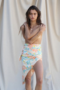 aloha haena sarong in shell