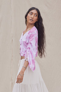 Tie Dye Anemone Blouse - Sample Sale