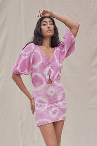 Tie Dye Ariadne Mini Dress - Sample Sale