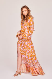 Baroque Absynthe Maxi Dress - Sample Sale