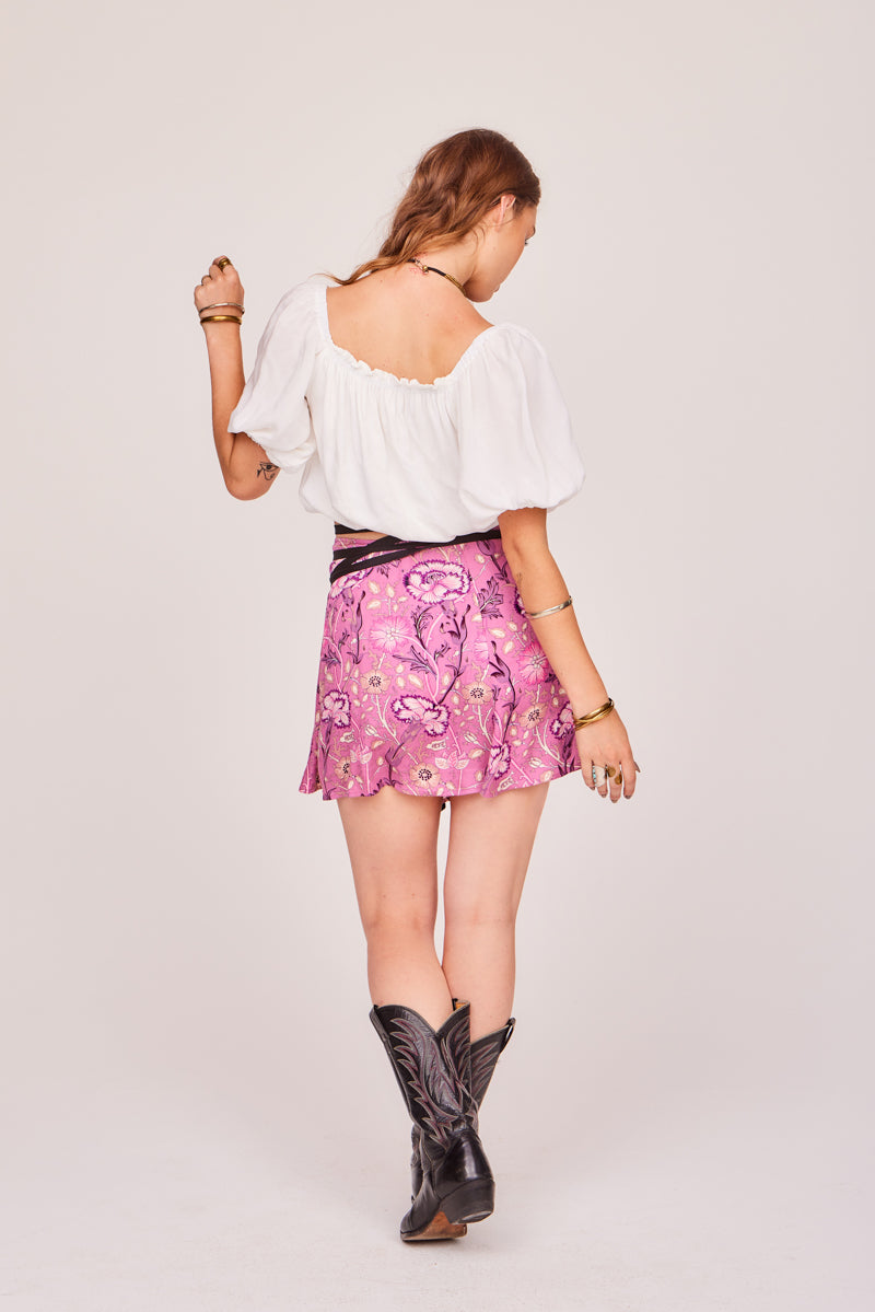 Baroque Caravaggio Mini Skirt