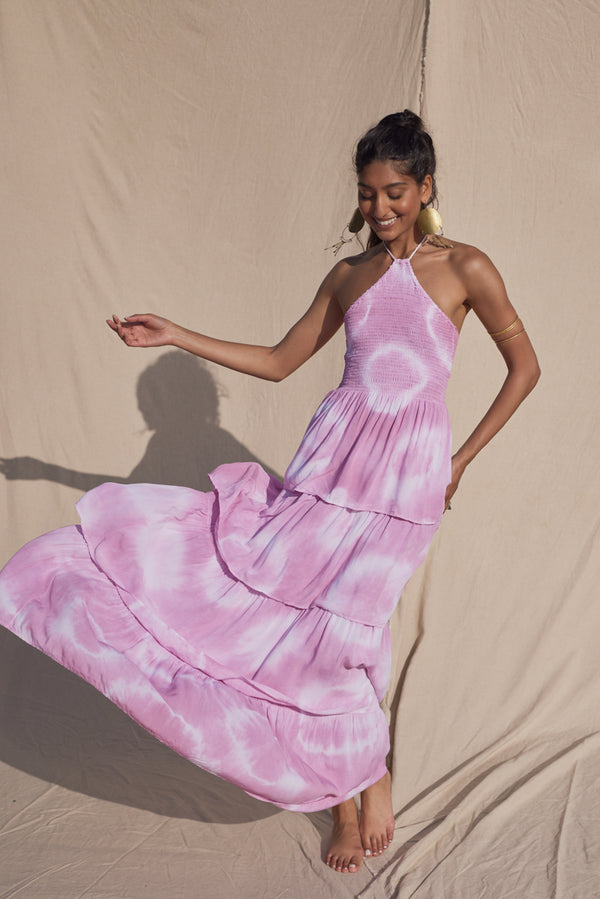 Tie Dye Chantria Maxi Dress