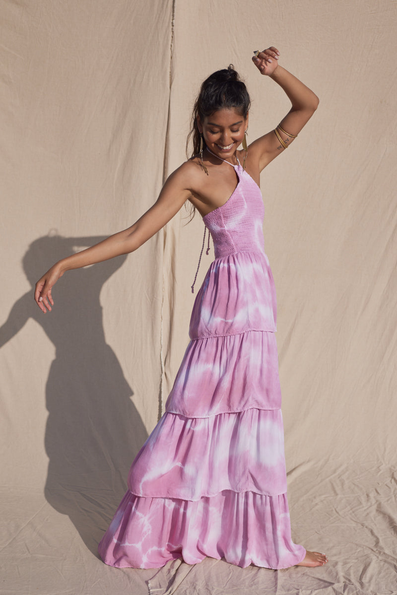 Tie Dye Chantria Maxi Dress