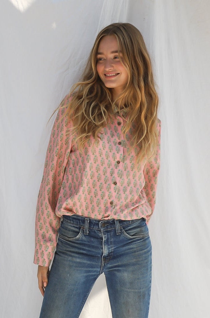 Daydream Amata Button Up - Sample Sale