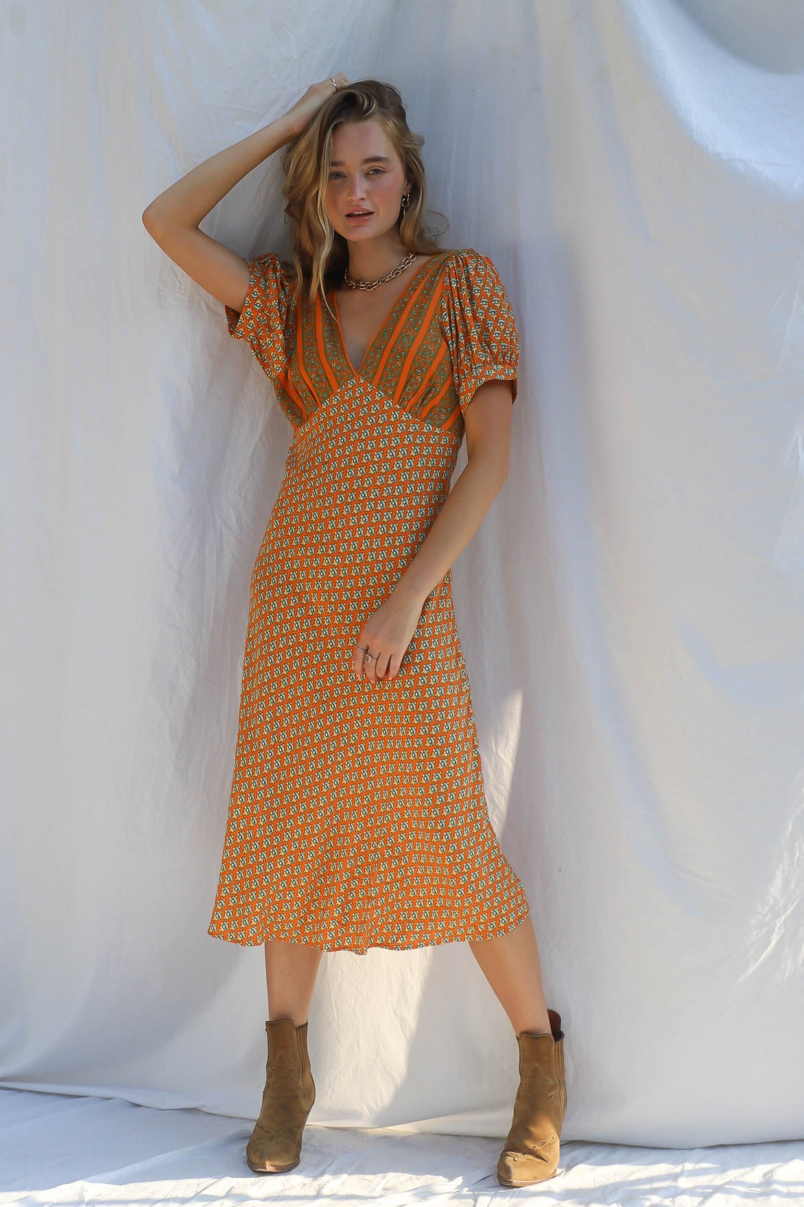 Daydream Daisy Circle Dress -Sample Sale