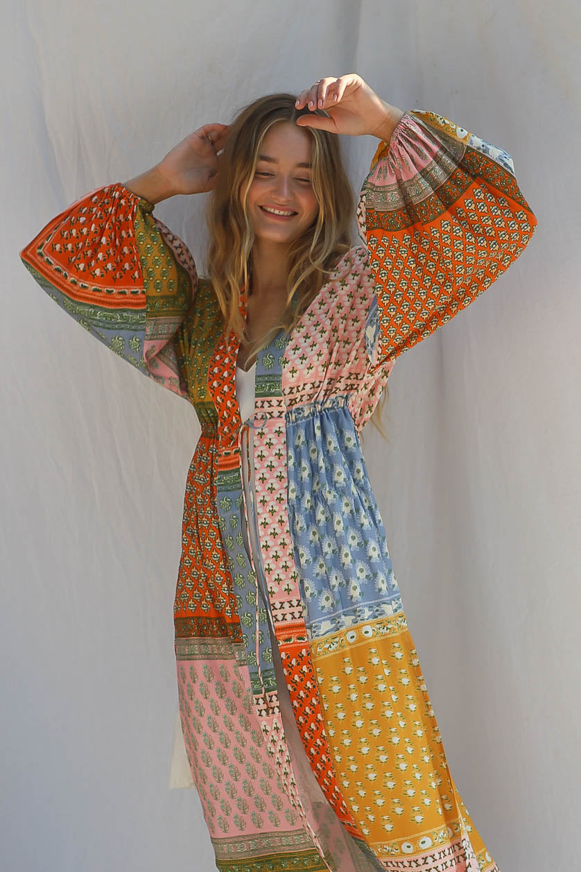 Daydream Patchwork Manon Kimono - Sample Sale