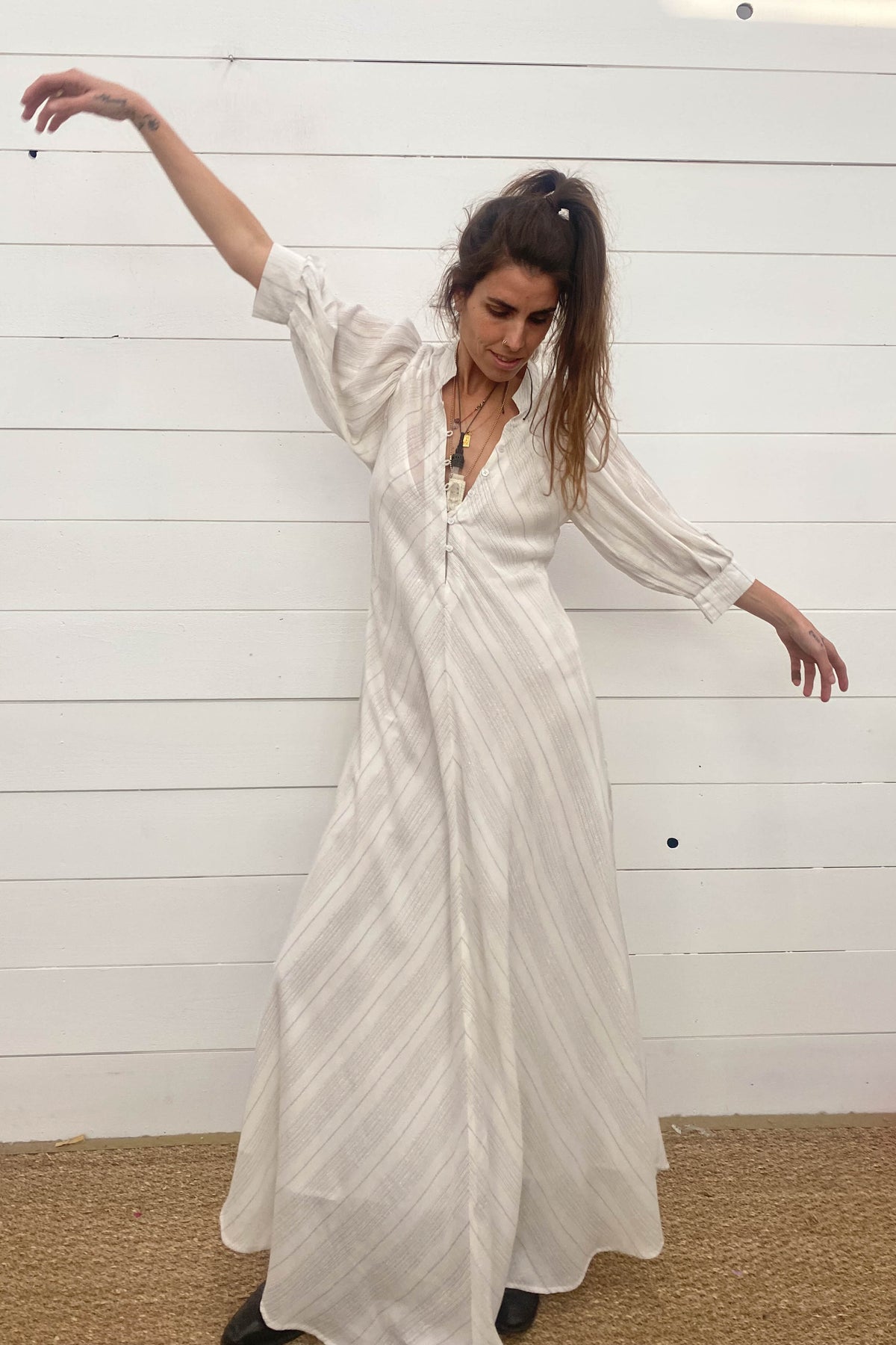 Electric Avenue Saloon Maxi Dress