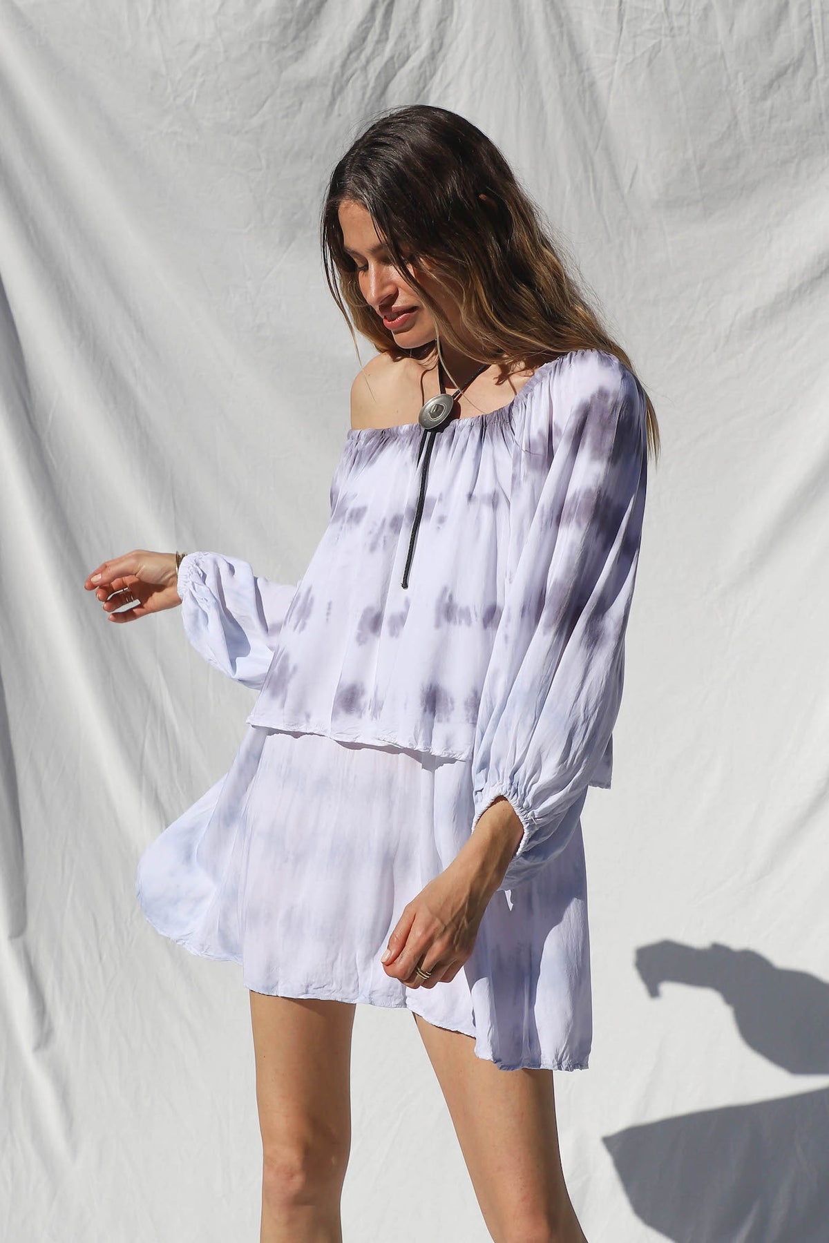 Tie Dye Forest Mini Dress - Sample Sale