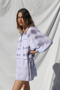 Tie Dye Forest Mini Dress - Sample Sale